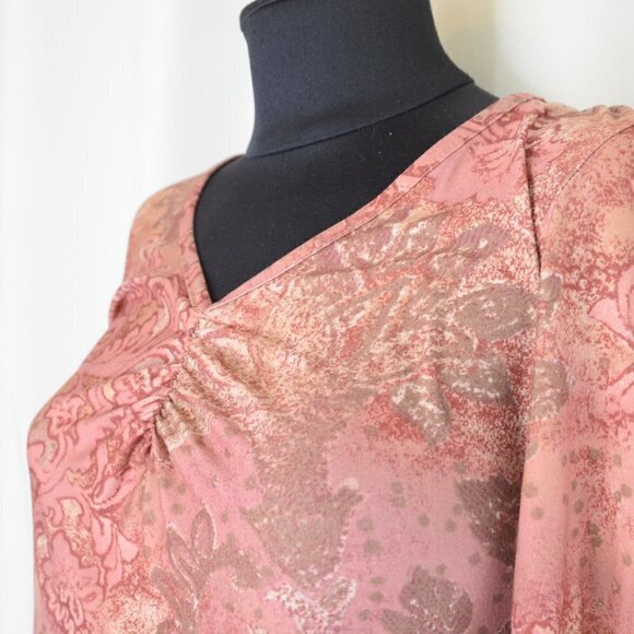 Vintage Y2K Paisley Fairy Top Sz M - Picture 6 of 6